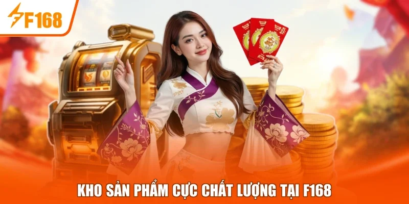 Kho sản phẩm cực chất lượng tại F168